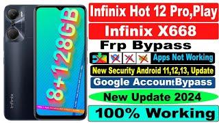 infinix Hot 12 Pro Frp bypass/Infinix Hot 12 Play frp bypass/Infinix x668frp bypass|apps not working