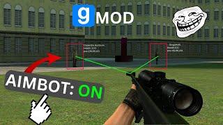 I trolled my friends with AIMBOT in Gmod