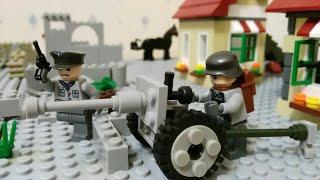 КАК СДЕЛАТЬ НЕМЕЦКУЮ ПУШКУ ИЗ LEGO