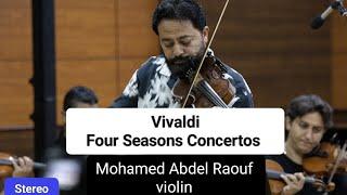 Vivaldi - The Four Seasons Concertos for Violin & Orchestra (Complete) 4K by Mohamed Abdel Raouf