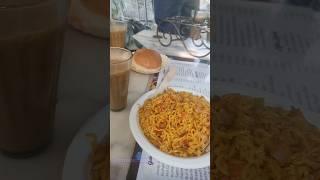 Maggie With Chai || #foodshorts #maggi #chai #foodie