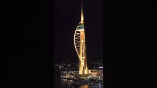 Spinnaker Tower Party #drone #mavic3pro #portsmouth