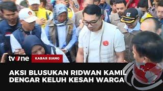 Ridwan Kamil Blusukan Ke Pancoran | Kabar Siang tvOne