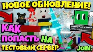 *JOIN TEST BSS* КАК ПОПАСТЬ НА ТЕСТОВЫЙ СЕРВЕР в СИМУЛЯТОРЕ ПЧЕЛОВОДА! TEST in Bee Swarm Simulator