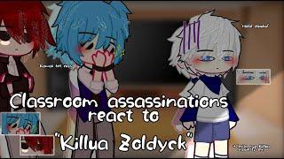 []. Assassination classroom react to Killua Zoldyck || Gacha club || English + Indonesia || Request