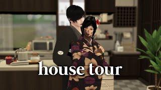 japanese house tour - shin & maya | the sims 4