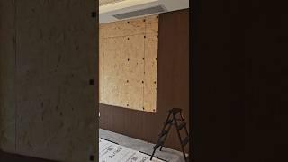 Perfect Panel Alignment!  | Wooden Wall Installation Masterclass #woodpaneling #interiordesign