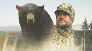 My First Black Bear Bowhunt | Up Close Fight + Perfect Shot
