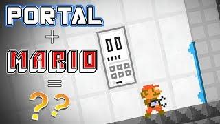 PORTAL + MARIO + Minecraft = Mari0