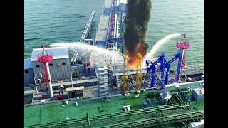 Remote Fire Monitor Protection Systems For Jetty & Oil Terminals - Offshore Animation