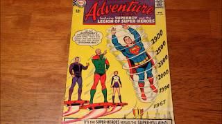 COMIC MAN PRODUCTIONS: ADVENTURE COMICS SUPERBOY LEGION SUPERHEROES SUPERGIRL DC 1965 TO 1971