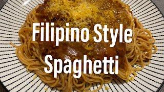 Filipino Style Spaghetti Recipe | The Foodie Ninja