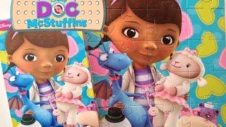Quebra Cabeça Doutora Brinquedos Grandinho 28 peças - Puzzle Doc McStuffins