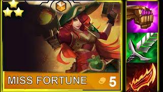 Set 1 5-COST MISS FORTUNE⭐⭐⭐ INSTANTLY DELETES ENEMY!