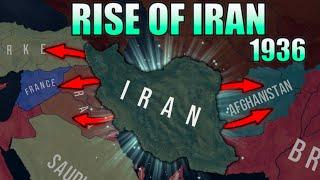 What if Iran Rises in WW2? - HOI4 AI Only Timelapse