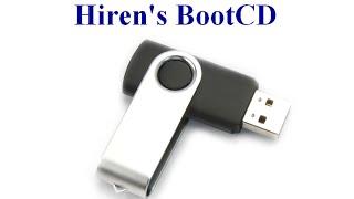 Launch Hiren's BootCD from USB Flash Drive - AvoidErrors