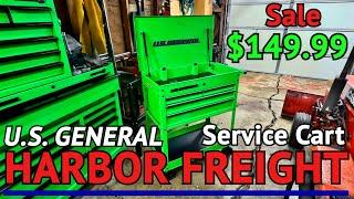 Buying a U.S. General 30" 4-Drawer Tool Cart from Harbor Freight