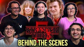 STRANGER THINGS 5 Behind the Scenes REACTION | MaJeliv