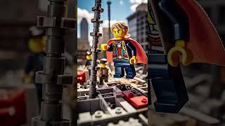 Impossible Operation: Build A Lego bridge in the middle of a storm!