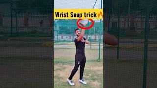 Wrist snap trick to increase bowling speed  How to do wrist snap #shorts #shortsvideo #cricket