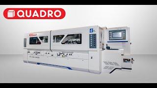 Четырехсторонний продольно-фрезерный станок премиум класса QUADRO. Модель 923 High Speed SAW