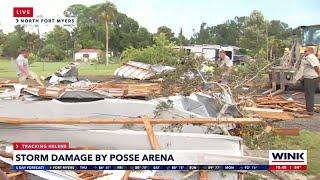 Helene blows roof off home in North Fort Myers