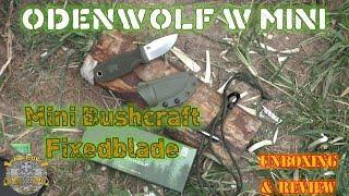 BRAND NEW Odenwolf W Mini - Standard Grind Mini Bushcraft Fixed Blade