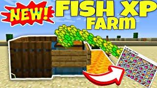 Minecraft 1.21 : Best EASY Working AFK {Fish Xp Farm} || Tutorial Bedrock,Pe,Xbox