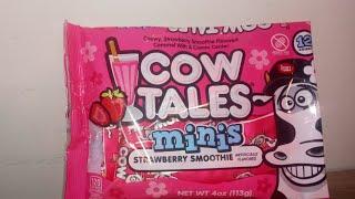 Cow tails Strawberry Smoothie Review