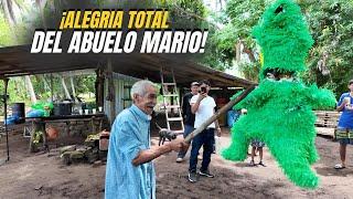 ASÍ CELEBRAMOS QUE ABUELO YA TIENE SU CASITA LISTA ️