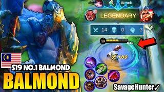 Legendary 14 KILLS! Overpower Balmond Savage Hunter | Top Global Balmond Gameplay ~ Mobile Legends