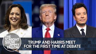 Trump and Harris Meet for the First Time at Debate, Trump Leads Harris in Florida by Two Points