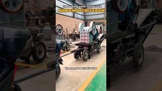 No need electricity small rock crusher powered by diesel engine, stone crusher,jaw crusher machine