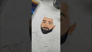 Drawing Deepak Mahto  #shorts #art #trending #sapphire