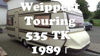 Обзор Weippert Touring 535 TK 1989 перекуп жилой вагончик дом на колёсах автодом прицеп-дача