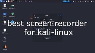 best free screen recorder for computer I Kazam kali linux screen recorder