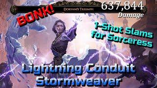 OVERPOWERED DAMAGE! Lightning Conduit Stormweaver Sorceress - Path of Exile 2 Starter Build Guide