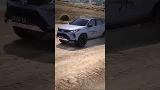 new black Fortuner off roading video by AK Gaming zone