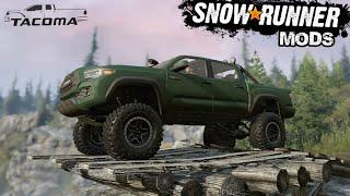 NEW MOD 4x4 Toyota Tacoma 2021 in SnowRunner | BabooWik