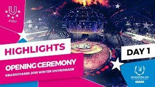 Highlights of the Winter Universiade 2019 Opening Ceremony