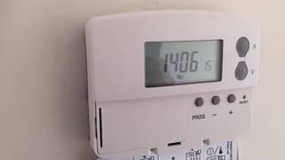 Danfoss TP5000si Thermostat. Set up & program your Programmable stat danfoss thermostat instructions