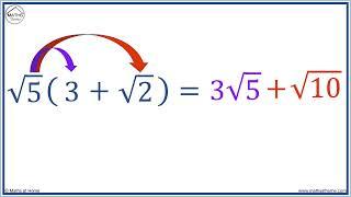 How to Expand and Simplify Surds in Brackets