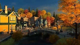 3D Screensaver - Fall Village