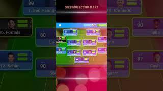 Best 442a tactic in osm 2023  || Intimidate your opponents #Online_Soccer_Manager#OSM#shorts