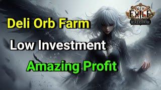 [PoE 3.25] Delirium Orb Farming Strategy Profit is Amazing! | A Fast, Fun & Low Investment T16 Farm