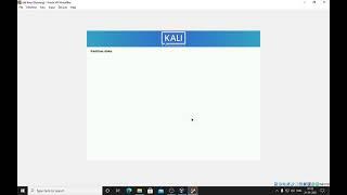 Installing Kali Linux 2021 in virtual box  on windows 10. Hands on practical lab lecture 2