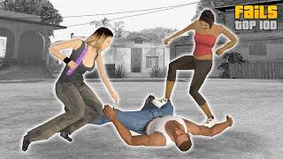 Top 100 GTA San Andreas Fails, Glitches & Funny Moments