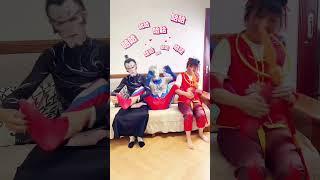 赛罗给哪吒表演时被挠脚心 #赛罗奥特曼 #兒童動畫#奧特曼 #你相信光吗