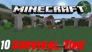 MINECRAFT SURVIVAL TIME | #10 SMELTERY IM BAU