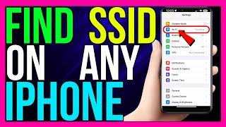 How to Find SSID on Any iPhone (2024 METHOD!)